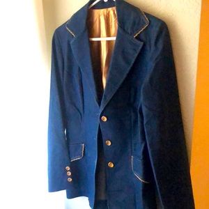✨VINTAGE WOMANS 70’s “PANHANDLE SLIM” MADE IN USA DENIM WESTERN BLAZER✨